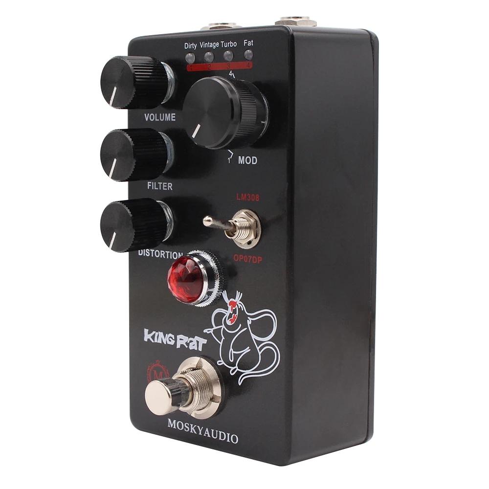 Diy Guitar Electronics - Mosky KING RAT Effects Pedal Distortion