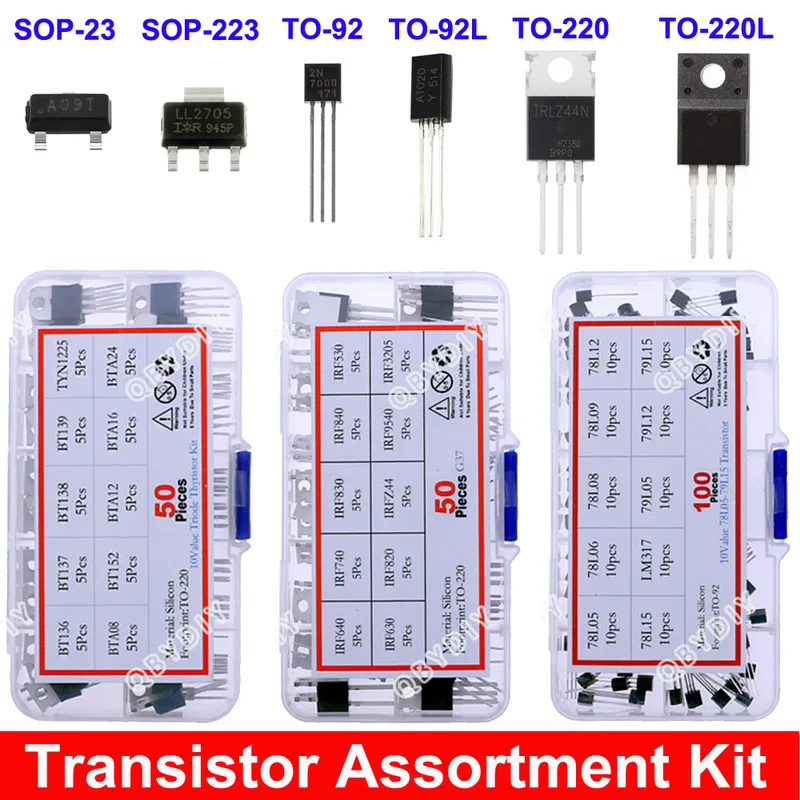 Mosfet Transistor Set - DIP SMD Mosfet Triode Thyristor PNP