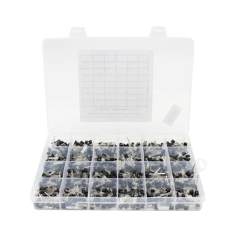Mosfet Transistor Set - 200-900PCS/BOX TO-92 Transistor Assortment Set BC547