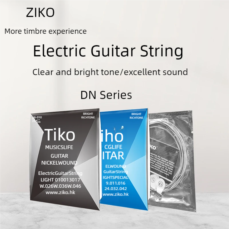 Diy Guitar Electronics - ZIKO Electric Guitar Strings High Carbon