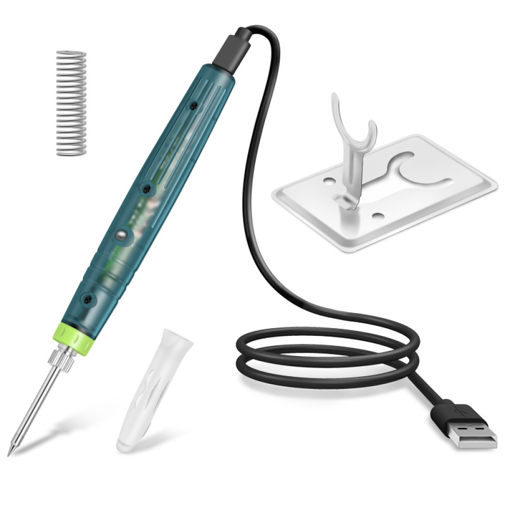 Diy Electronics Workshop - Mini 5V USB Solder Iron Portable