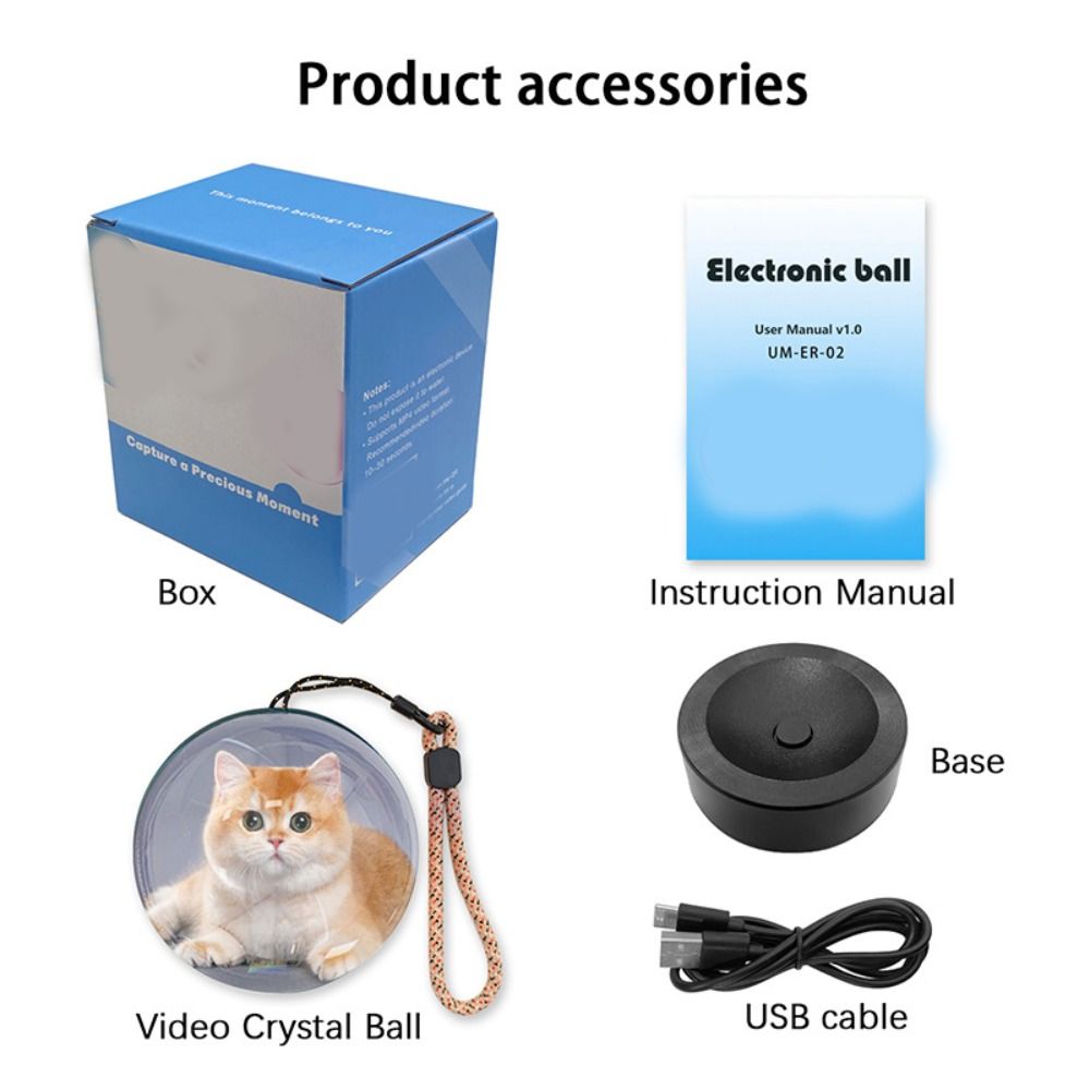 Wireless Video Display Ball 3D - Diy Electronics Videos recension och pris