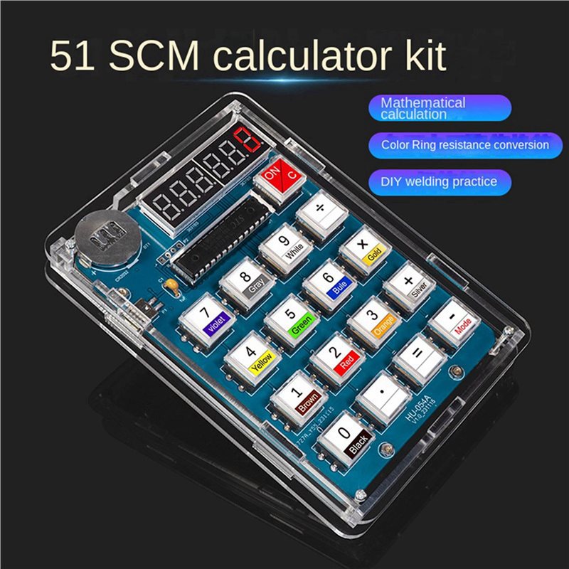 QWE-5X Calculator DIY Kit 51 M - Homemade Diy Electronics recension och pris