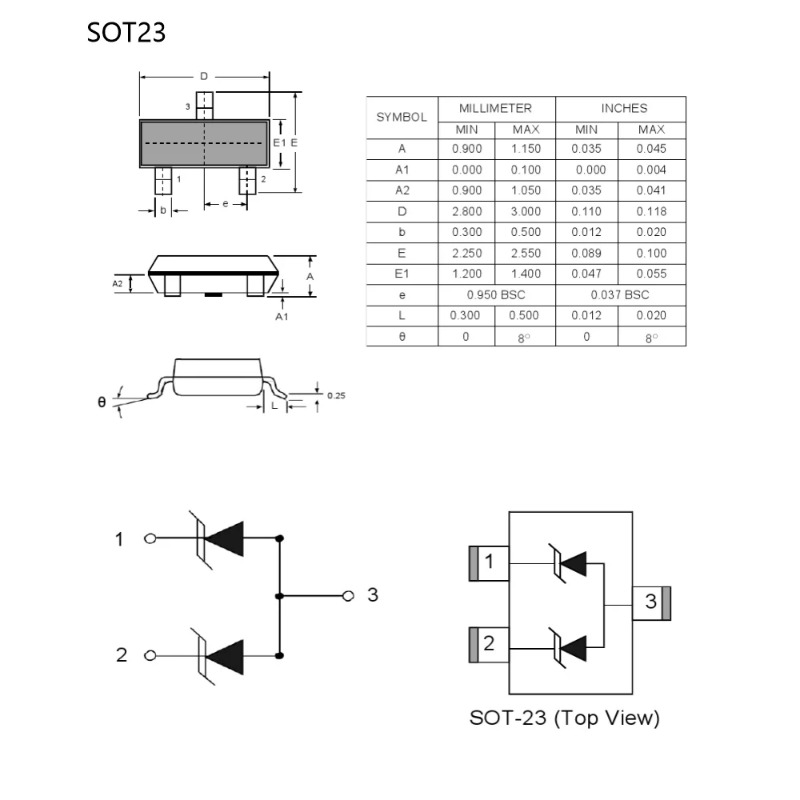 20pcs AO3402 A29T 4A 30V SOT-2 - Mosfet Transistor Set recension och pris