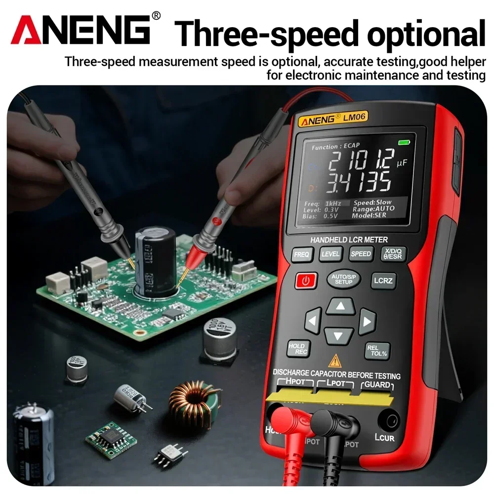 LM06 LCR Bridge Meter Electron - Diy Electronics Workshop recension och pris