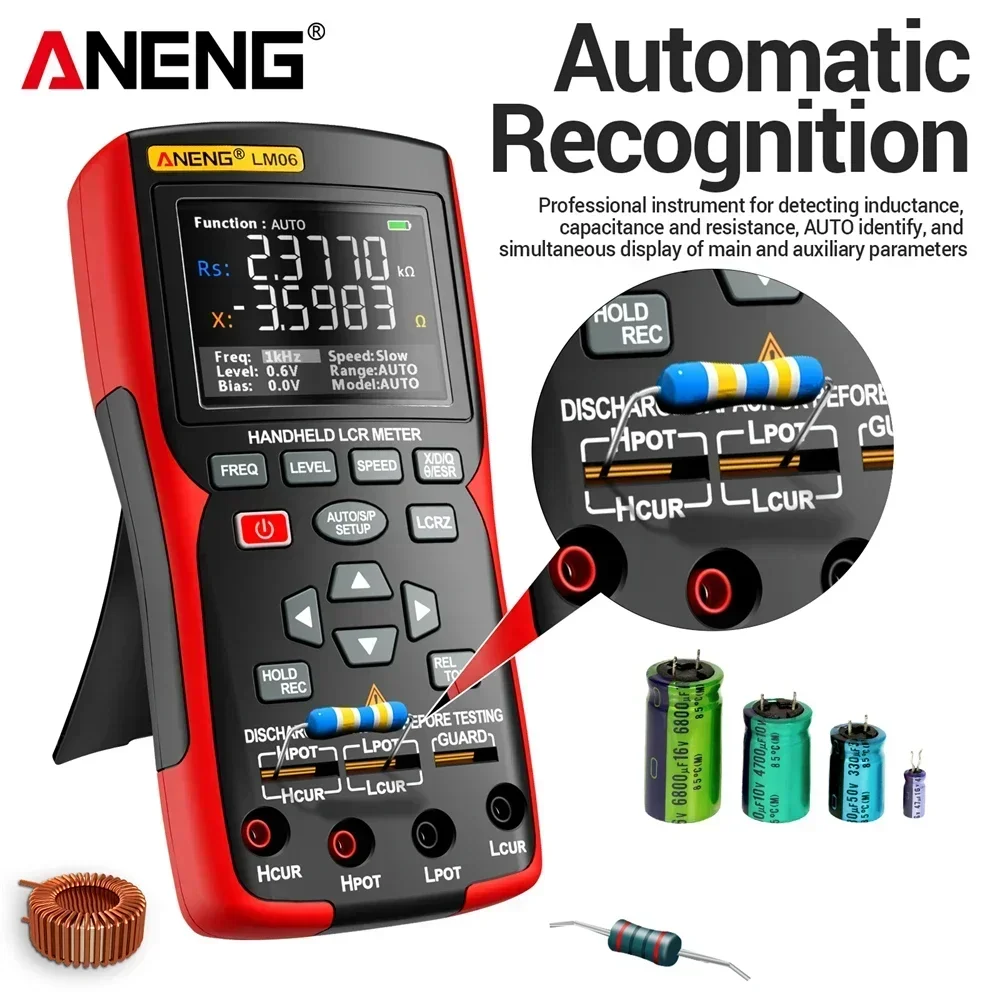LM06 LCR Bridge Meter Electron - Diy Electronics Workshop recension och pris