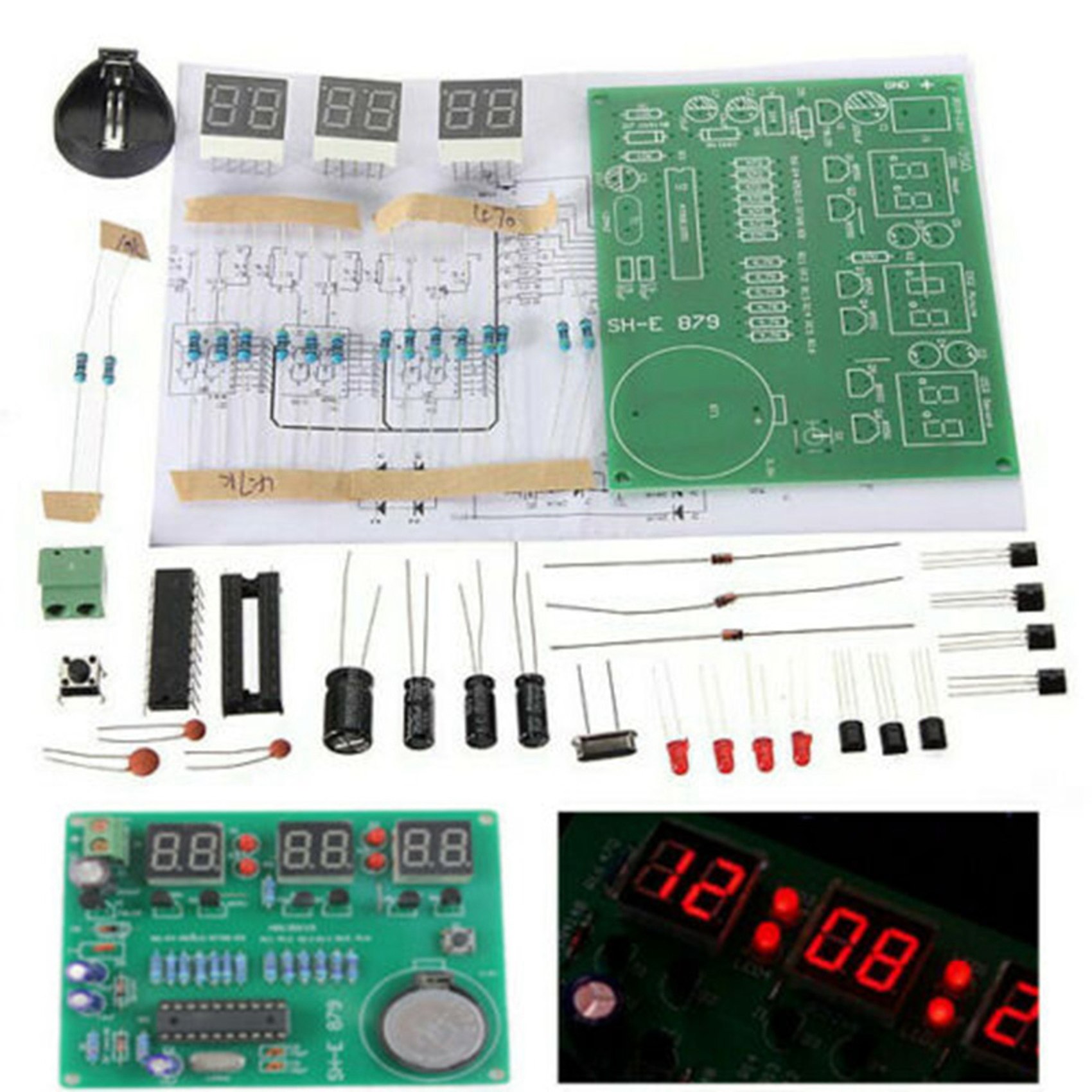 【PUBLICITY】3 Set AT89C2051 6 D - Diy Electronics Flux recension och pris
