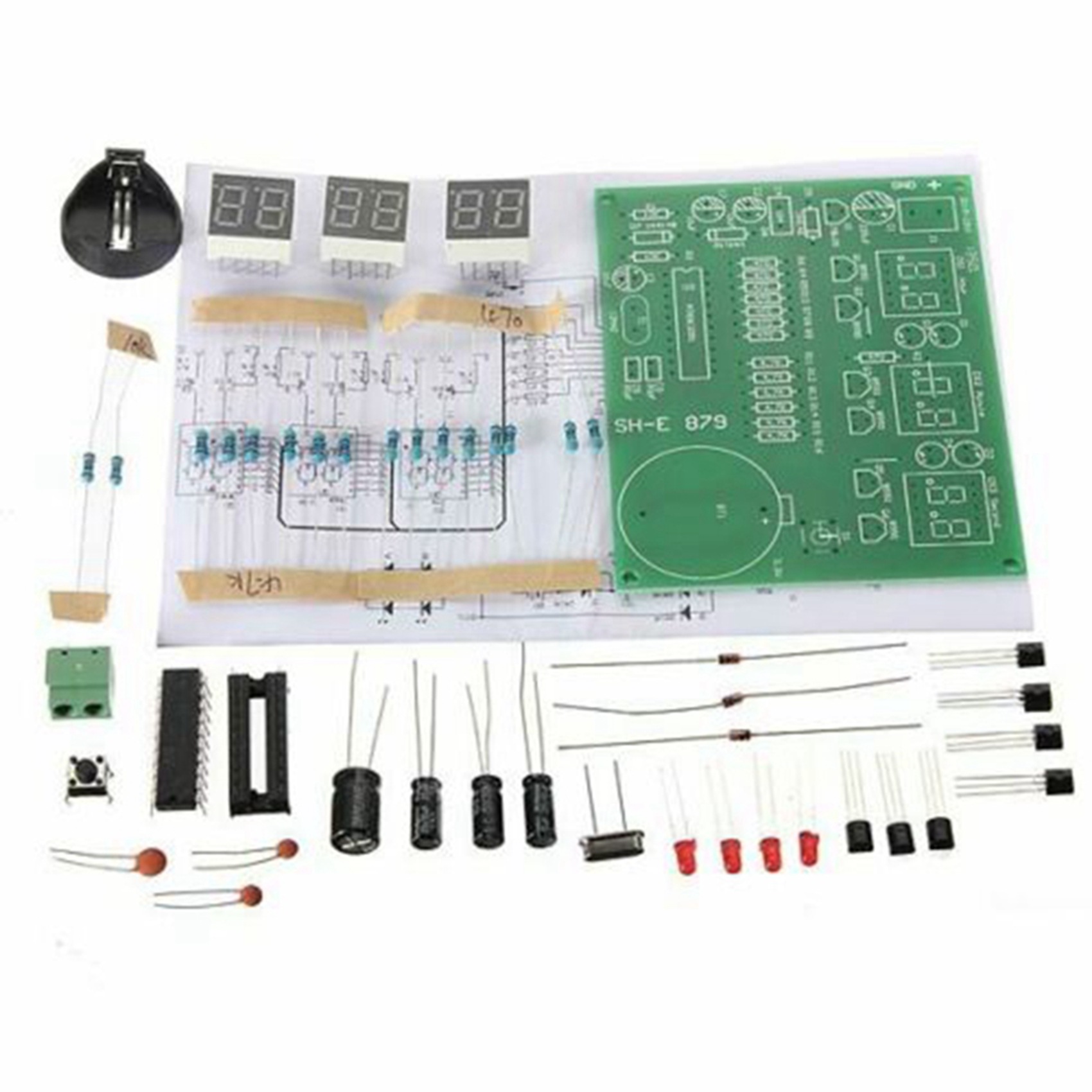 【PUBLICITY】3 Set AT89C2051 6 D - Diy Electronics Flux recension och pris
