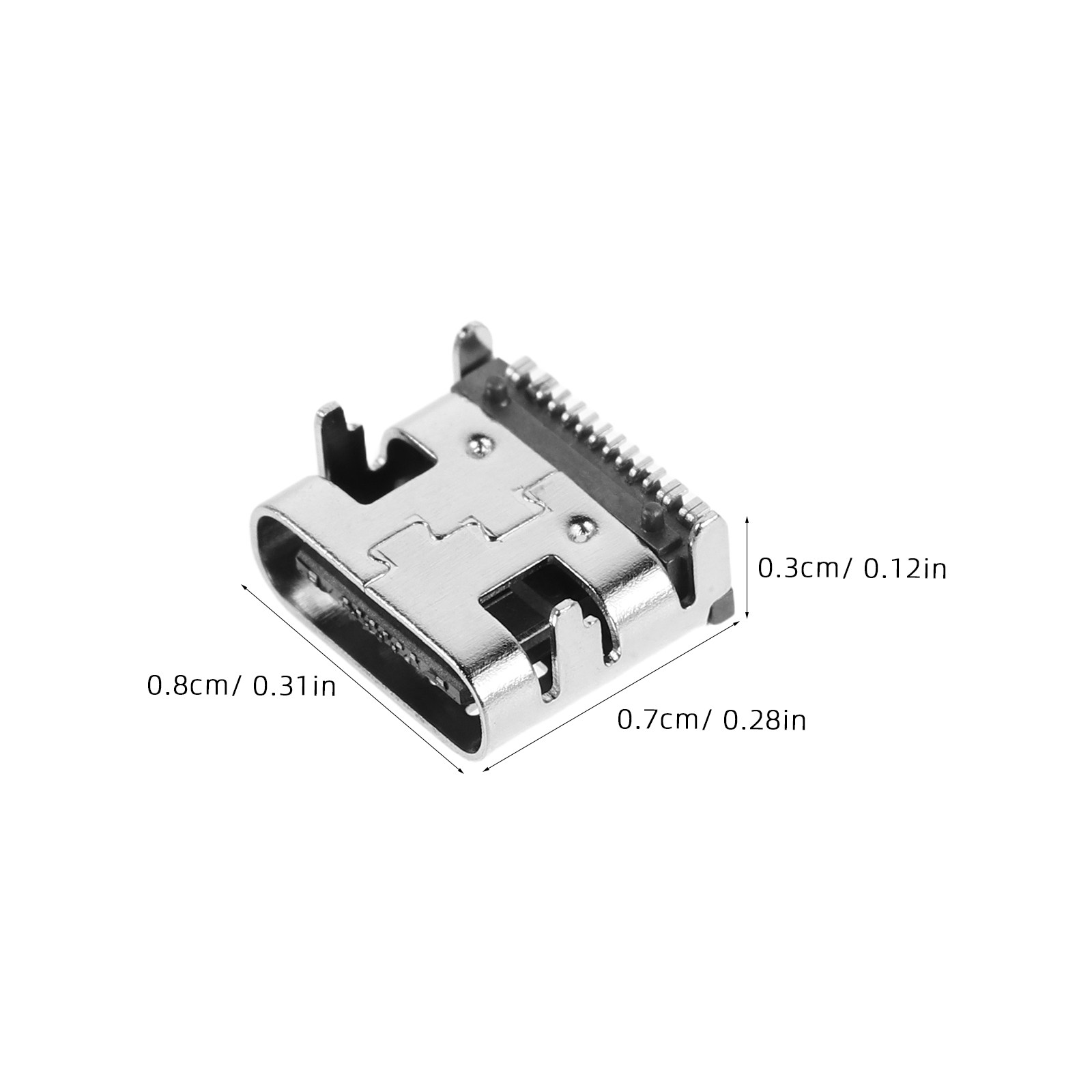 200Pcs USB Type C 3.1 Female S - Diy Electronics Board recension och pris