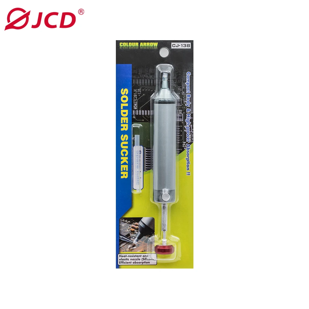 JCD Aluminum Metal Desoldering - Desoldering Pump Solder recension och pris