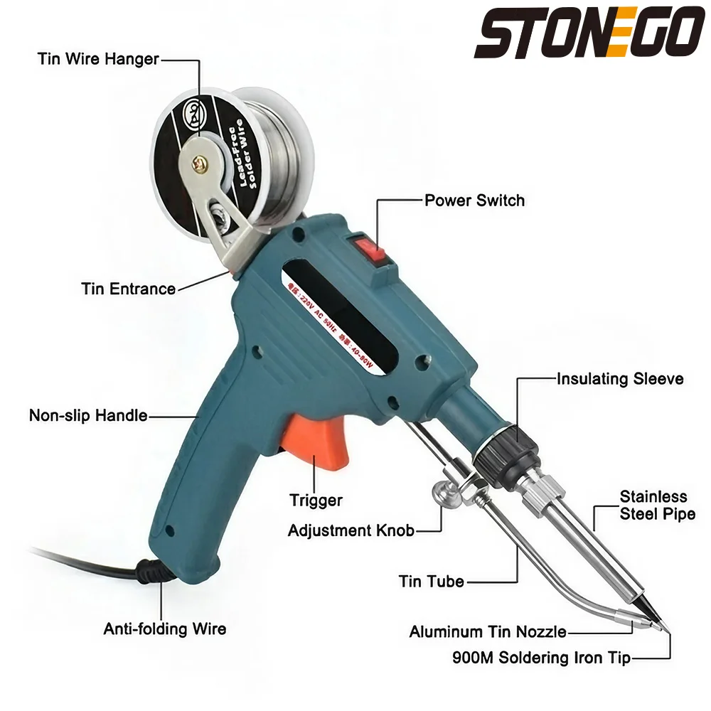 Electric Soldering Iron Gun Ki - Diy Electronics Workshop recension och pris