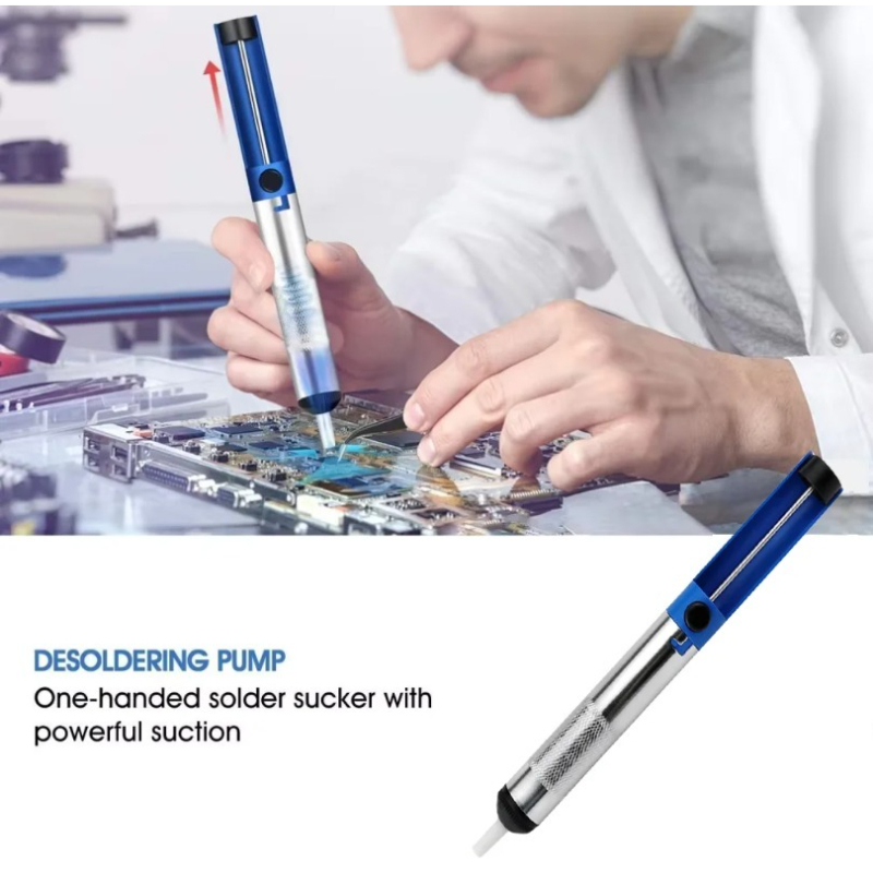 Semi Aluminum Solder Desolderi - Desoldering Pump Solder recension och pris