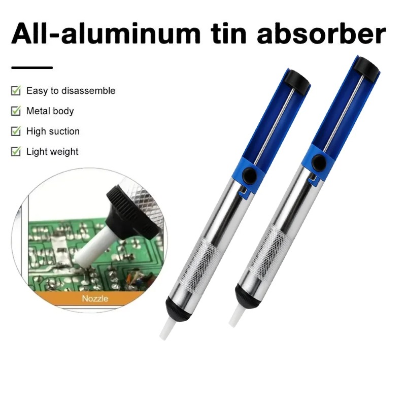 Semi Aluminum Solder Desolderi - Desoldering Pump Solder recension och pris