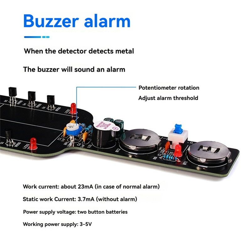 SQPP-DIY Metal Detector Electr - Diy Electronics Board recension och pris