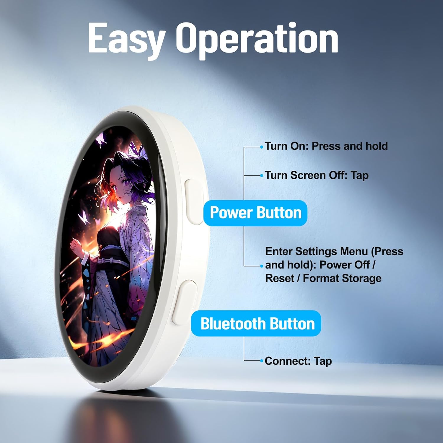 1/2PCS DIY Smart Badge with HD - Diy Electronics Videos recension och pris
