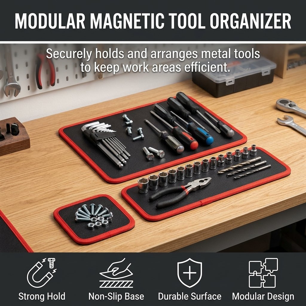 Magnetic Tool Mat Neodymium Or - Diy Electronics Workshop recension och pris