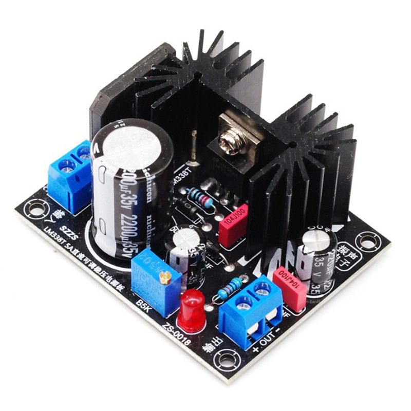 LM338 5A Output Adjustable Lin - Diy Electronics Board recension och pris