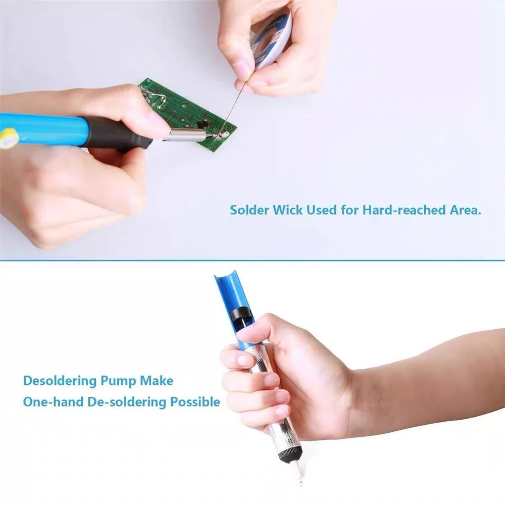 Aluminum Desoldering Pump Vacu - Desoldering Pump Solder recension och pris