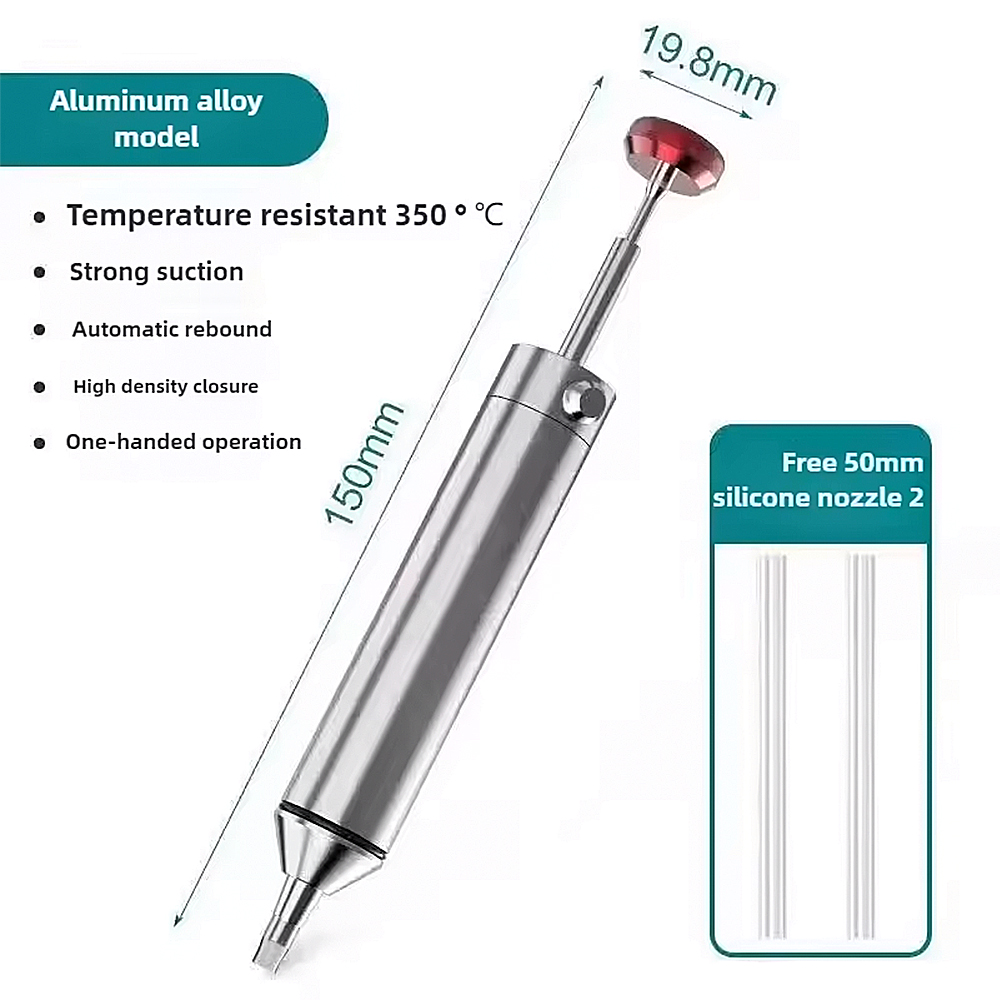 Aluminum Desoldering Pump Suct - Desoldering Pump Solder recension och pris