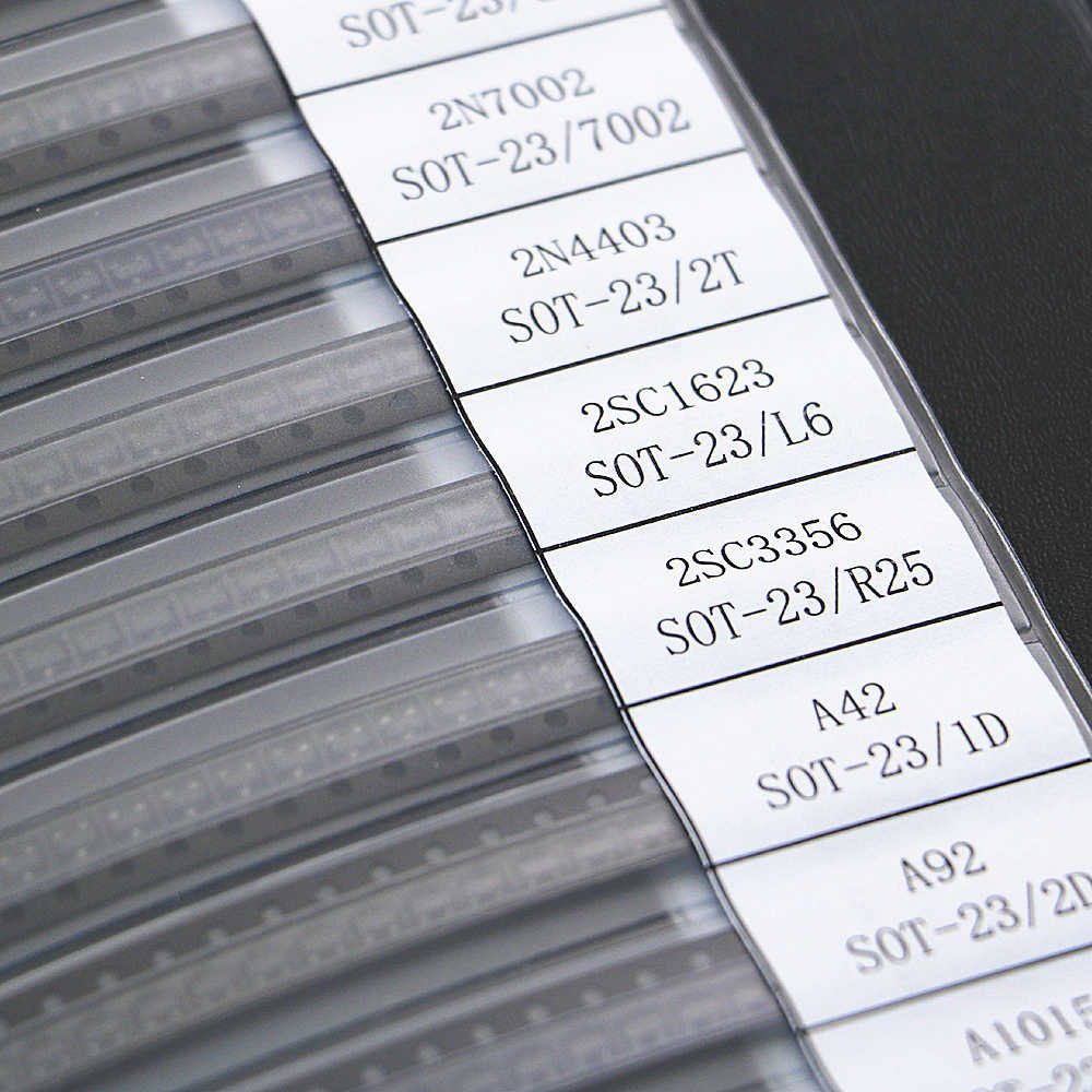 900Pcs 36Values SMD Chip Trans - Mosfet Transistor Set recension och pris