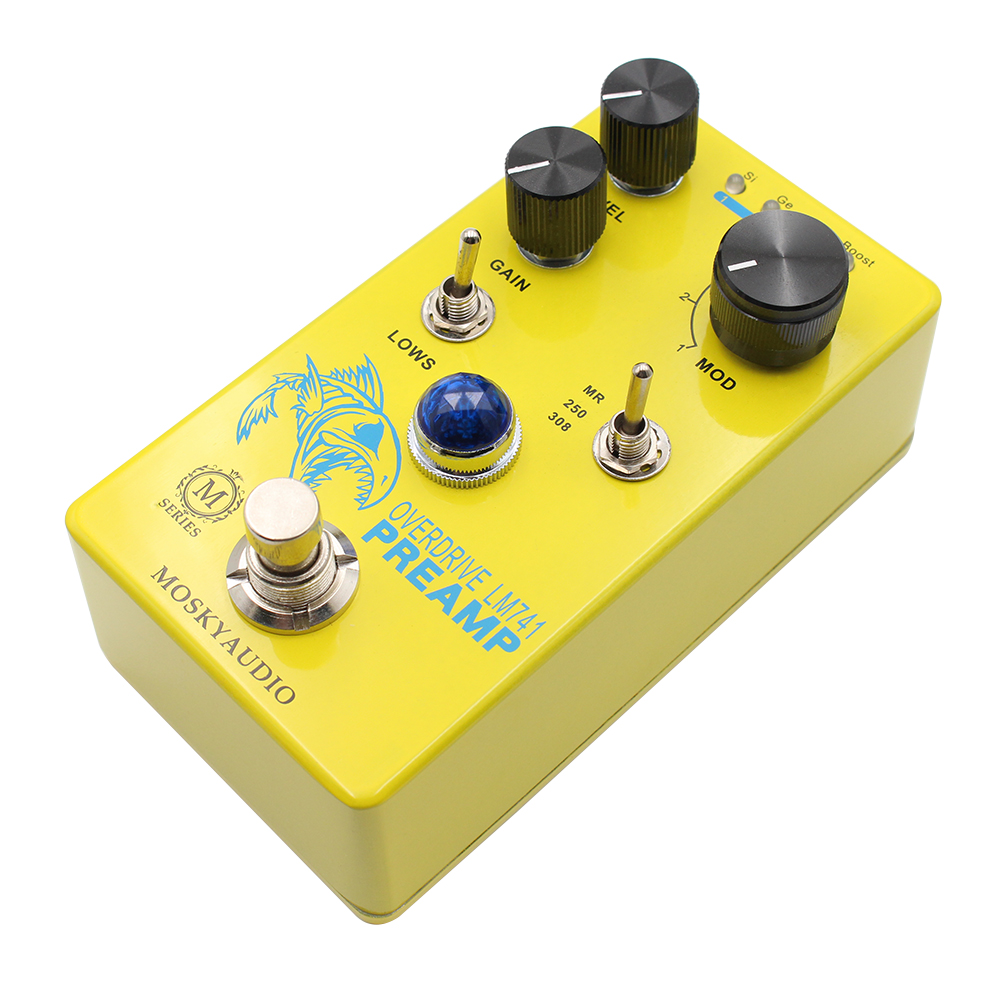 MOSKY LM741 Preamp Guitar Peda - Diy Guitar Electronics recension och pris