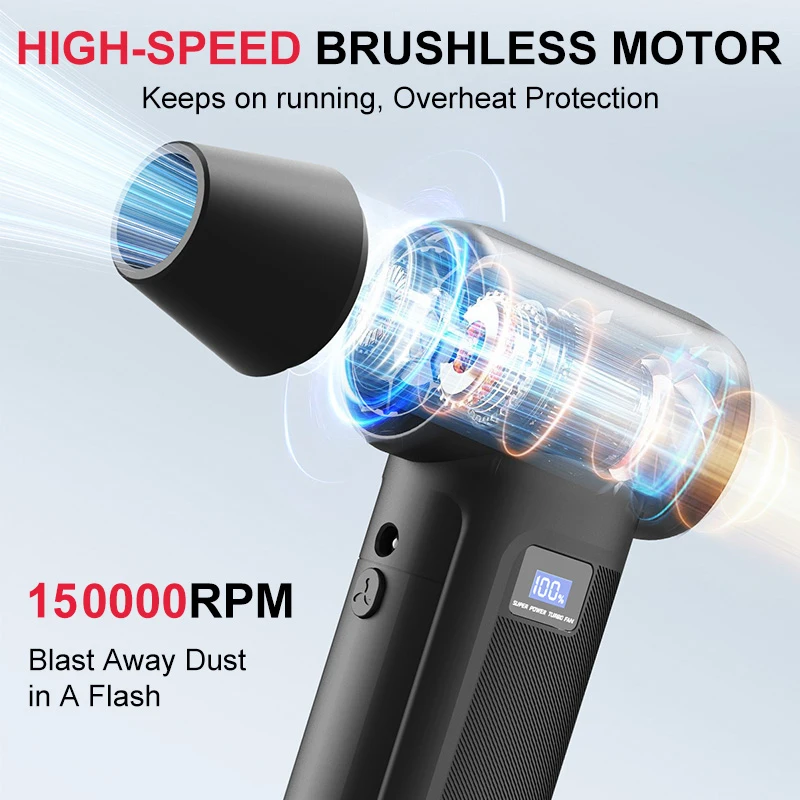 Cordless Turbo Fan Blower 1500 - Diy Electronics Workshop recension och pris