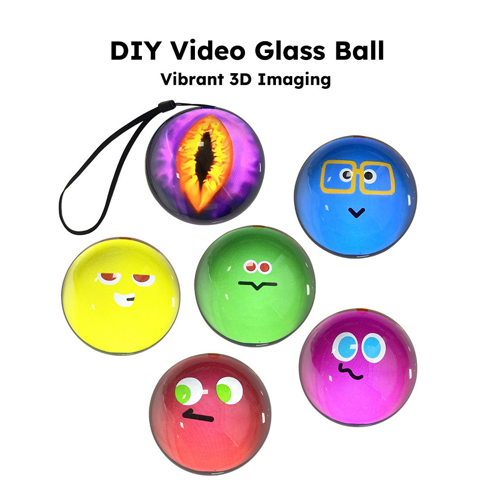Magic 3D Crystal Ball Electron - Diy Electronics Videos recension och pris