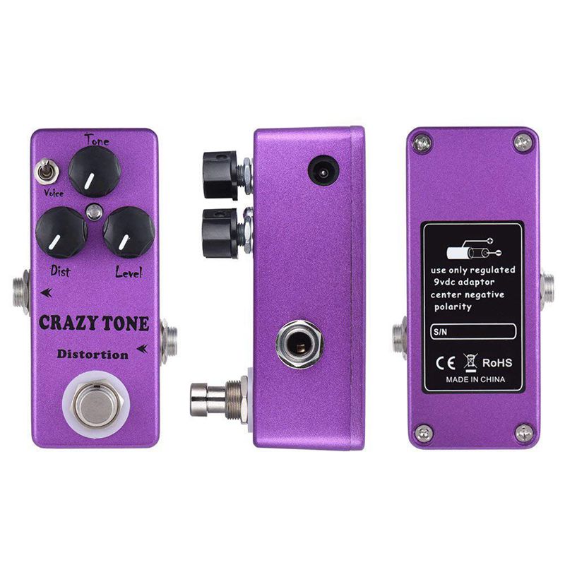 MOSKY Effects Processors CRAZY - Diy Guitar Electronics recension och pris