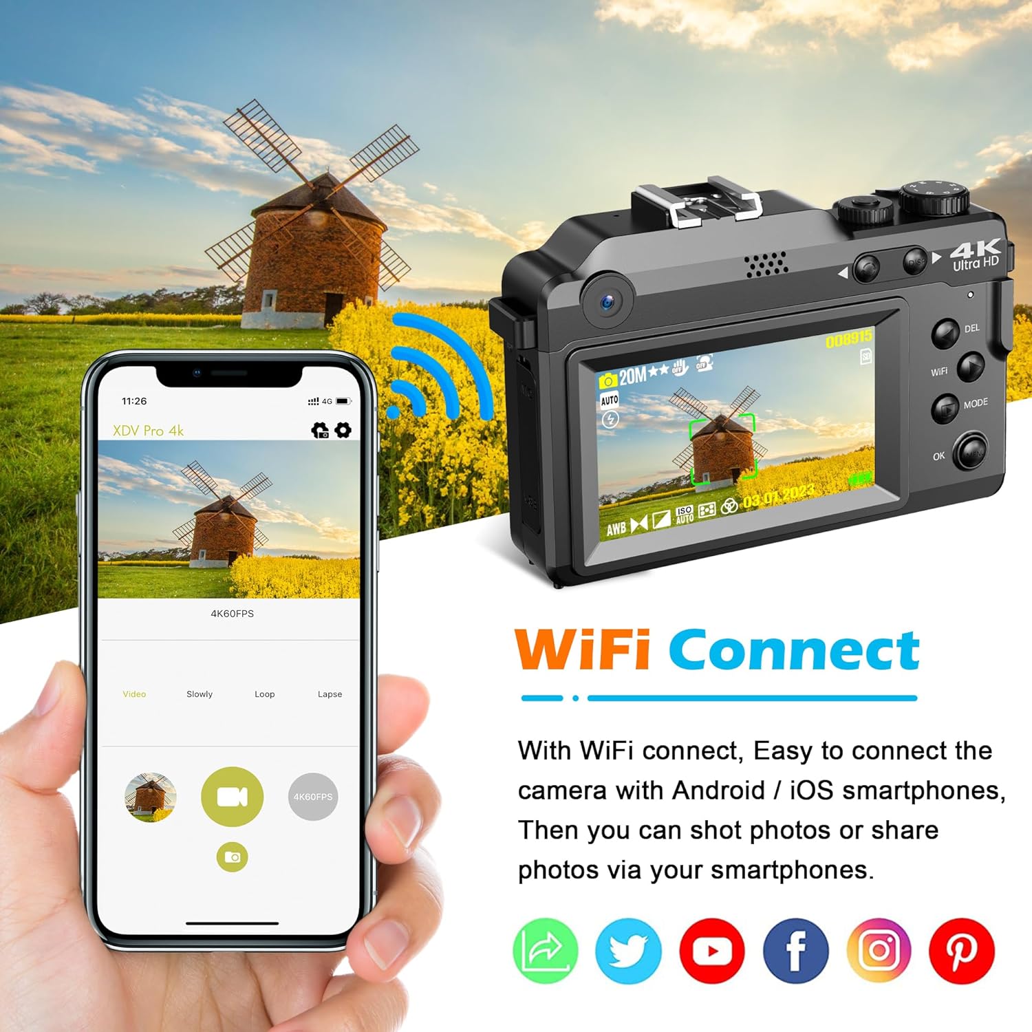 56MP Digital Camera For Photog - Diy Electronics Videos recension och pris