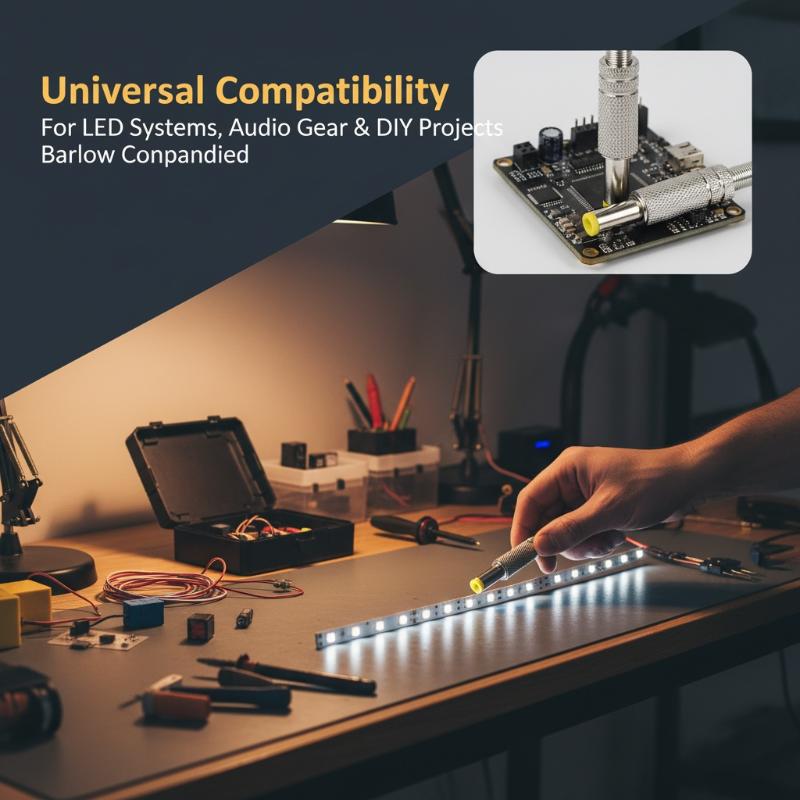 Metal DC Power Plugs Connector - Diy Electronics Workshop recension och pris