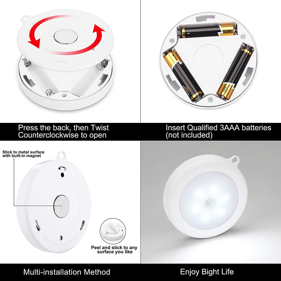 PIR Motion Sensor LED Night Li - Ldr Light Sensor recension och pris