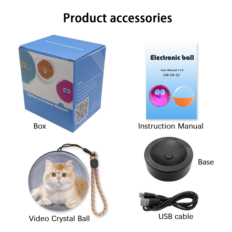 Wifi 3D Crystal Ball Customize - Diy Electronics Videos recension och pris