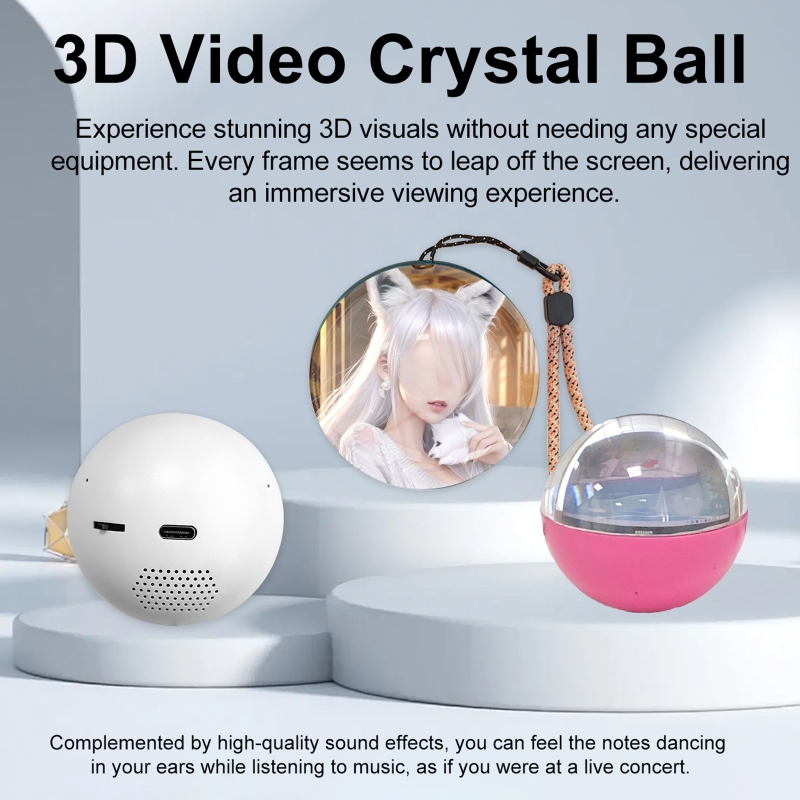 Wifi 3D Crystal Ball Customize - Diy Electronics Videos recension och pris