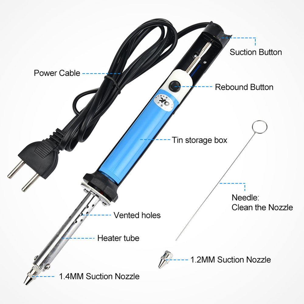 US 110V EU 220V Electric Tin S - Desoldering Pump Solder recension och pris