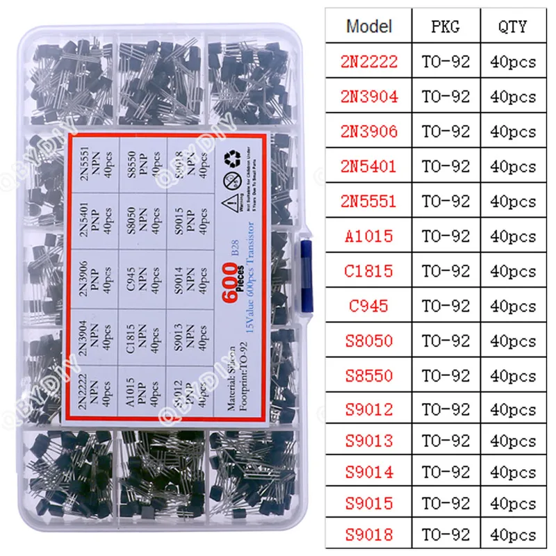 DIP SMD Mosfet Triode Thyristo - Mosfet Transistor Set recension och pris