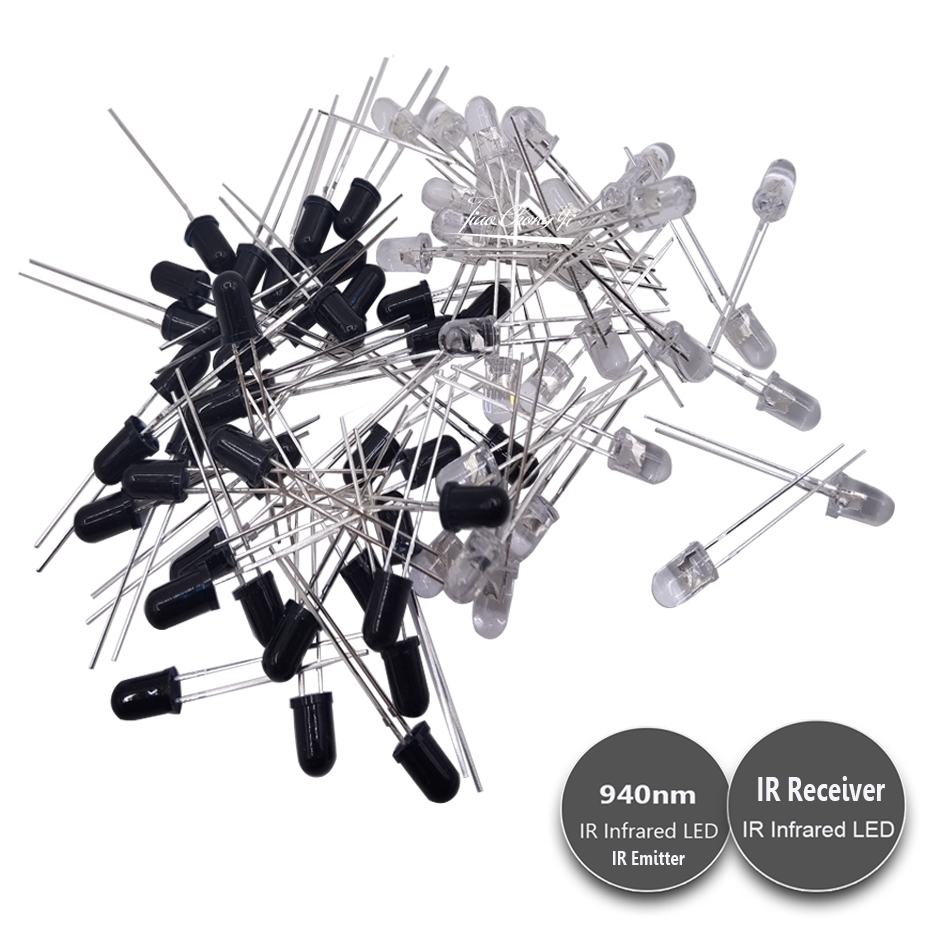 3mm 5mm IR LED Emitting Diode  - Ir Infrared Receiver recension och pris