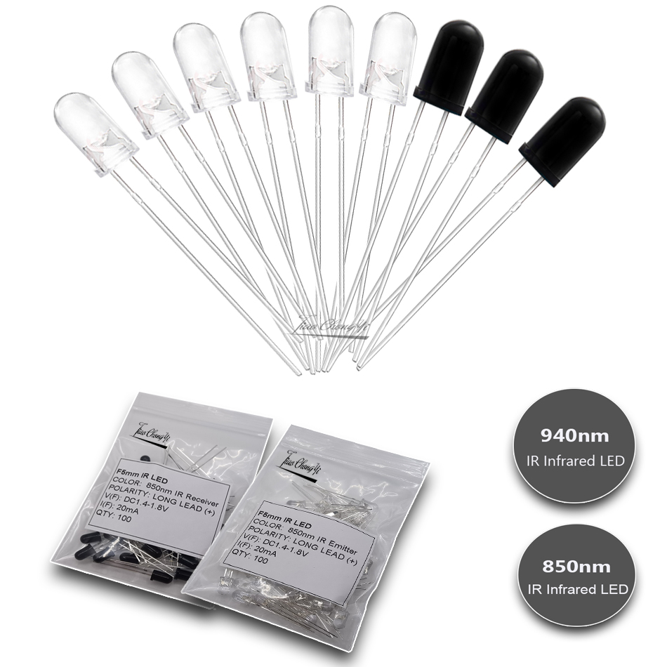 3mm 5mm IR LED Emitting Diode  - Ir Infrared Receiver recension och pris
