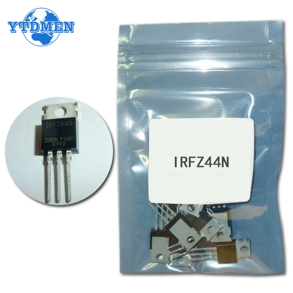 10PCS Mosfet IRFZ44N TO220 Tra - Mosfet Transistor Set recension och pris