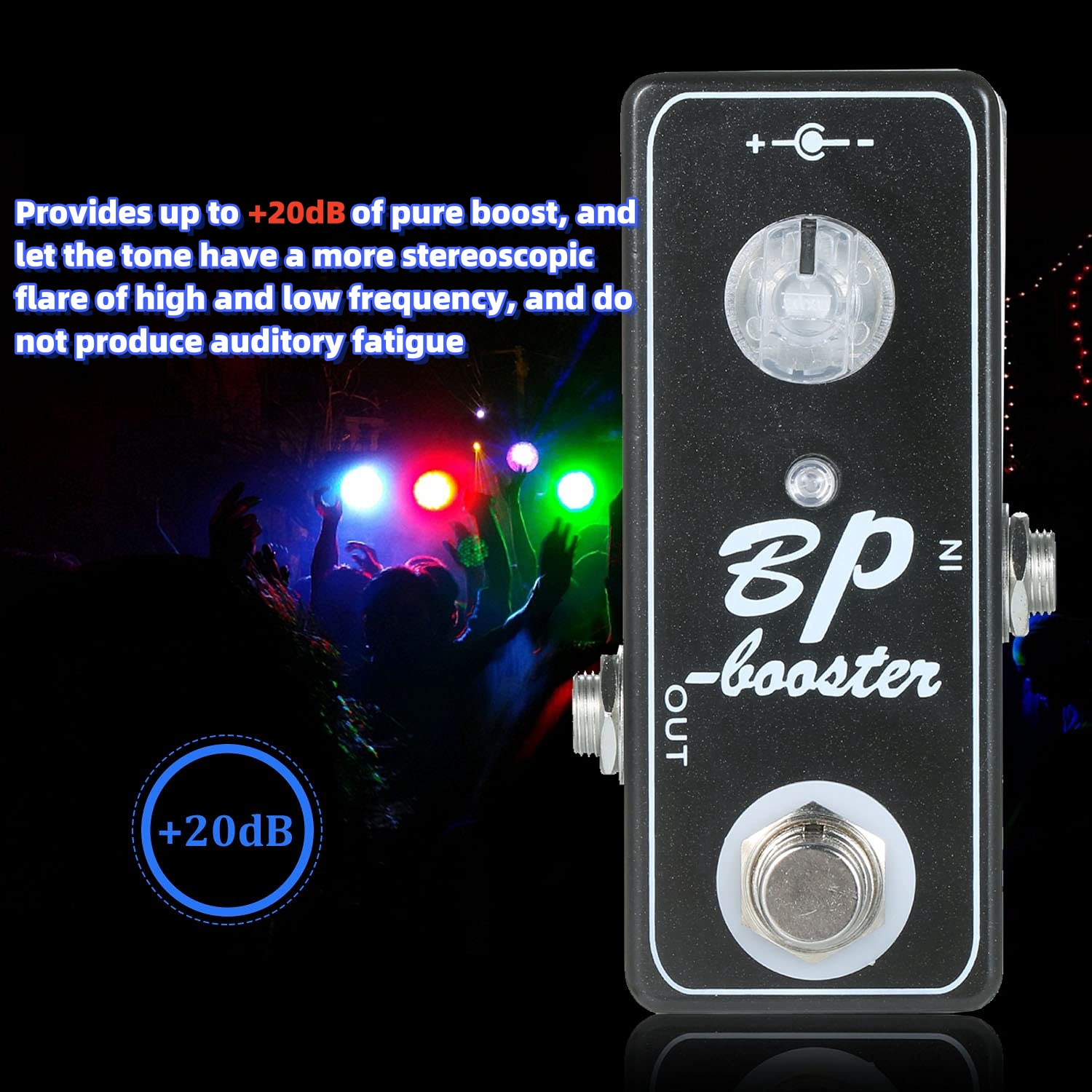 MOSKY Mini BP Booster Clean Bo - Diy Guitar Electronics recension och pris
