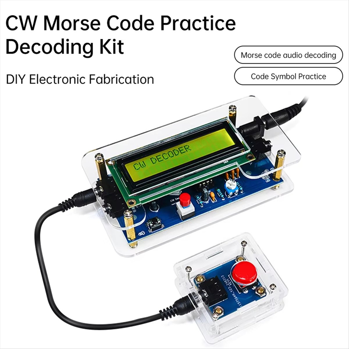HDL DC9V CW Morse Code Decoder - Diy Electronics Board recension och pris