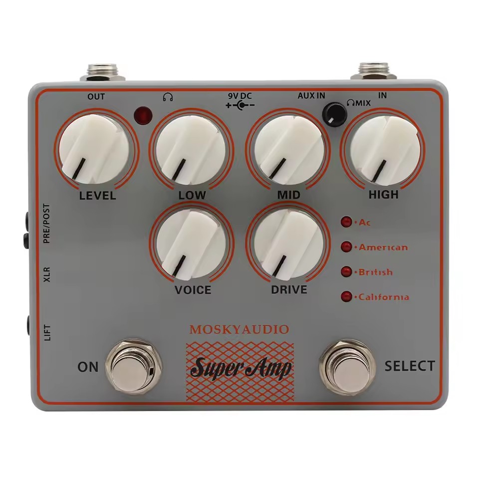 Mosky 4 AMP IN ONE Amplifier B - Diy Guitar Electronics recension och pris