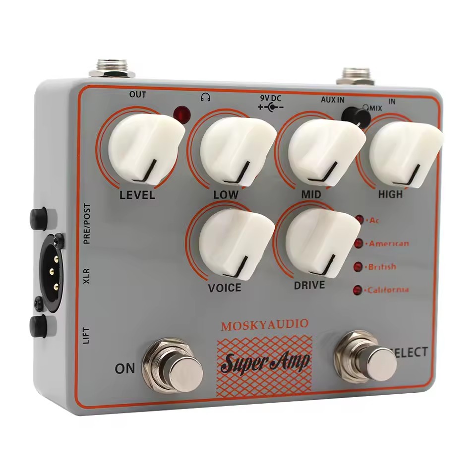 Mosky 4 AMP IN ONE Amplifier B - Diy Guitar Electronics recension och pris