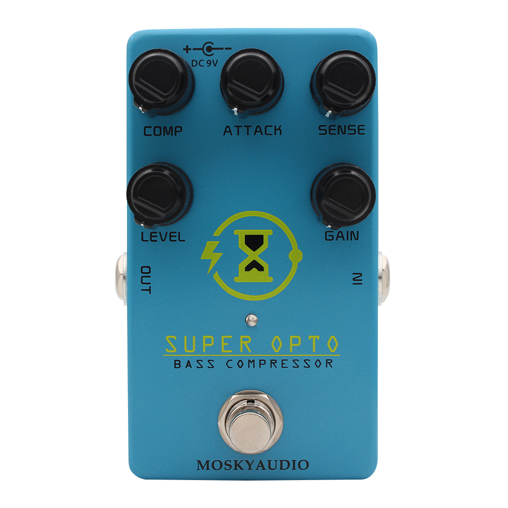 Mosky Super OPTO Bass Optical  - Diy Guitar Electronics recension och pris