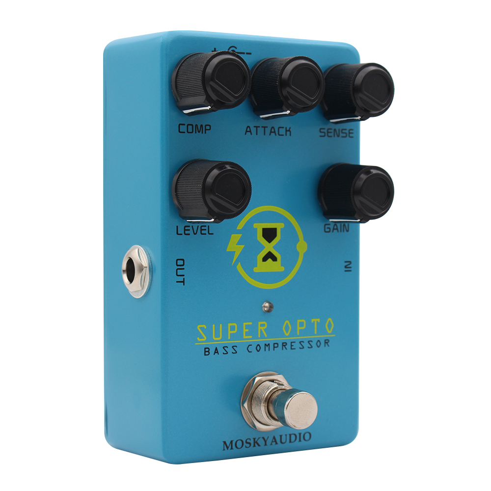 Mosky Super OPTO Bass Optical  - Diy Guitar Electronics recension och pris