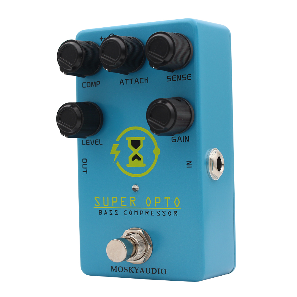 Mosky Super OPTO Bass Optical  - Diy Guitar Electronics recension och pris