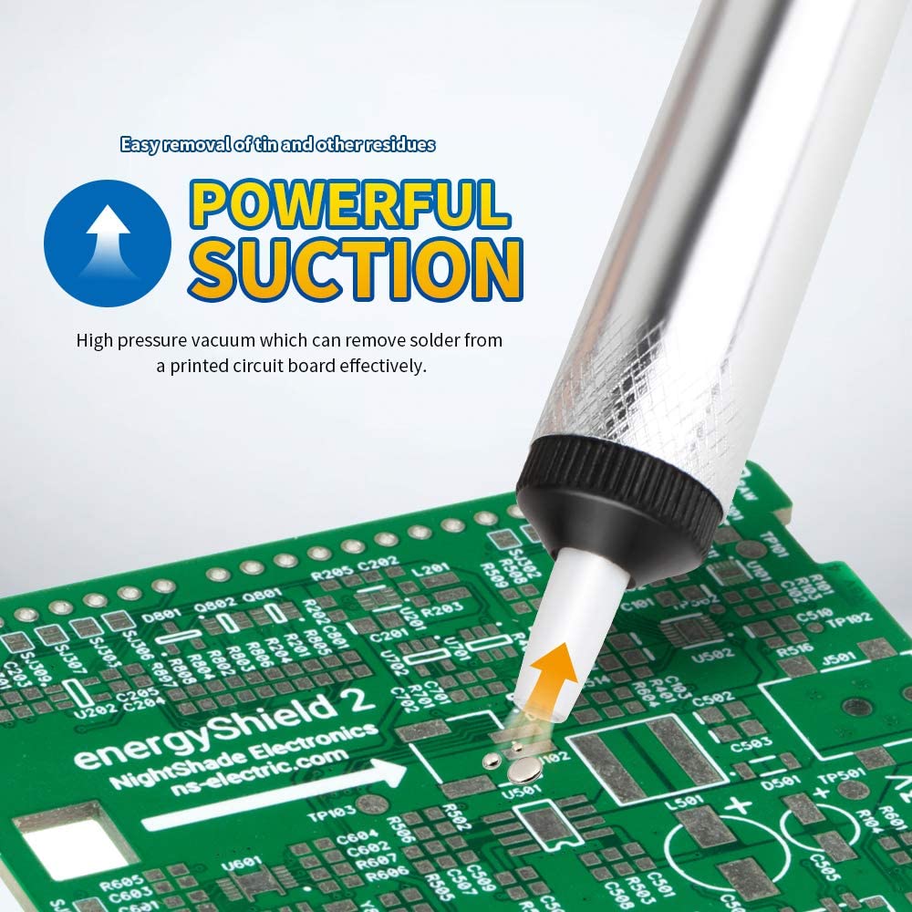 Aluminum Alloy Desoldering Pum - Desoldering Pump Solder recension och pris