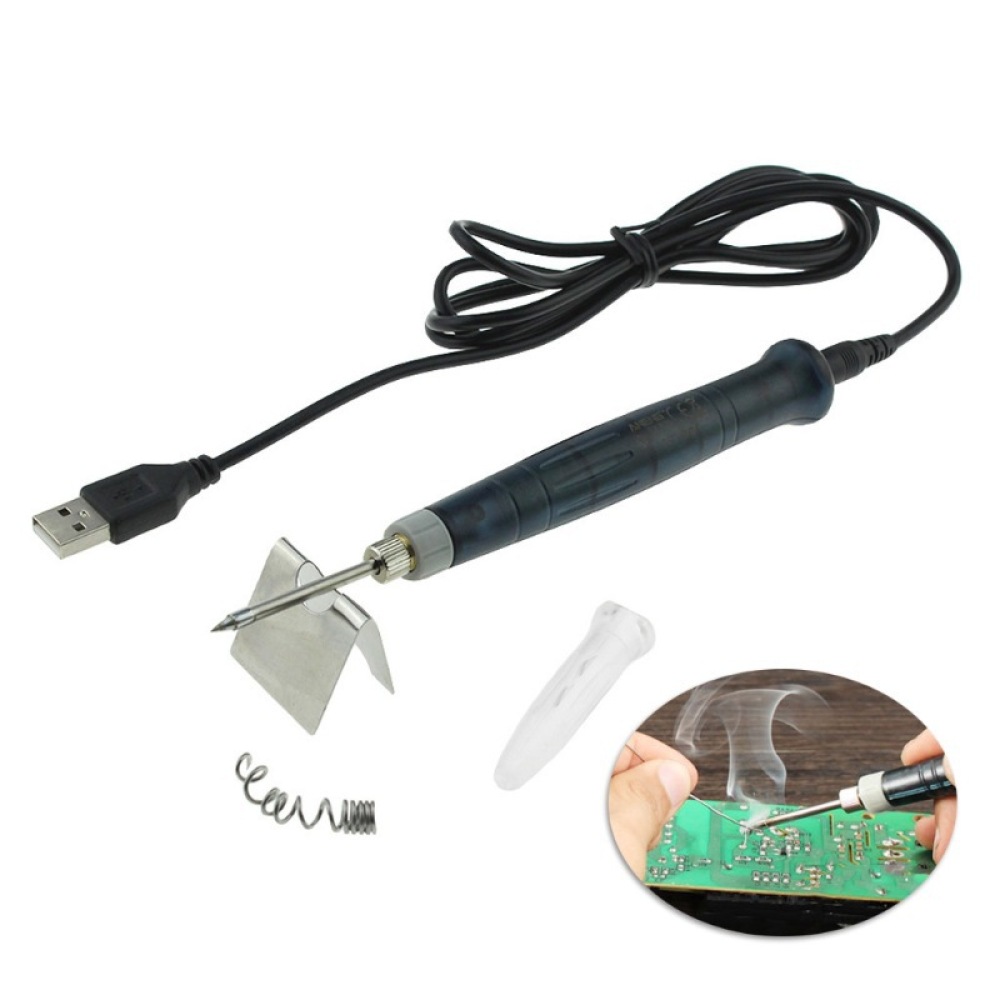 Mini 5V USB Solder Iron Portab - Diy Electronics Workshop recension och pris